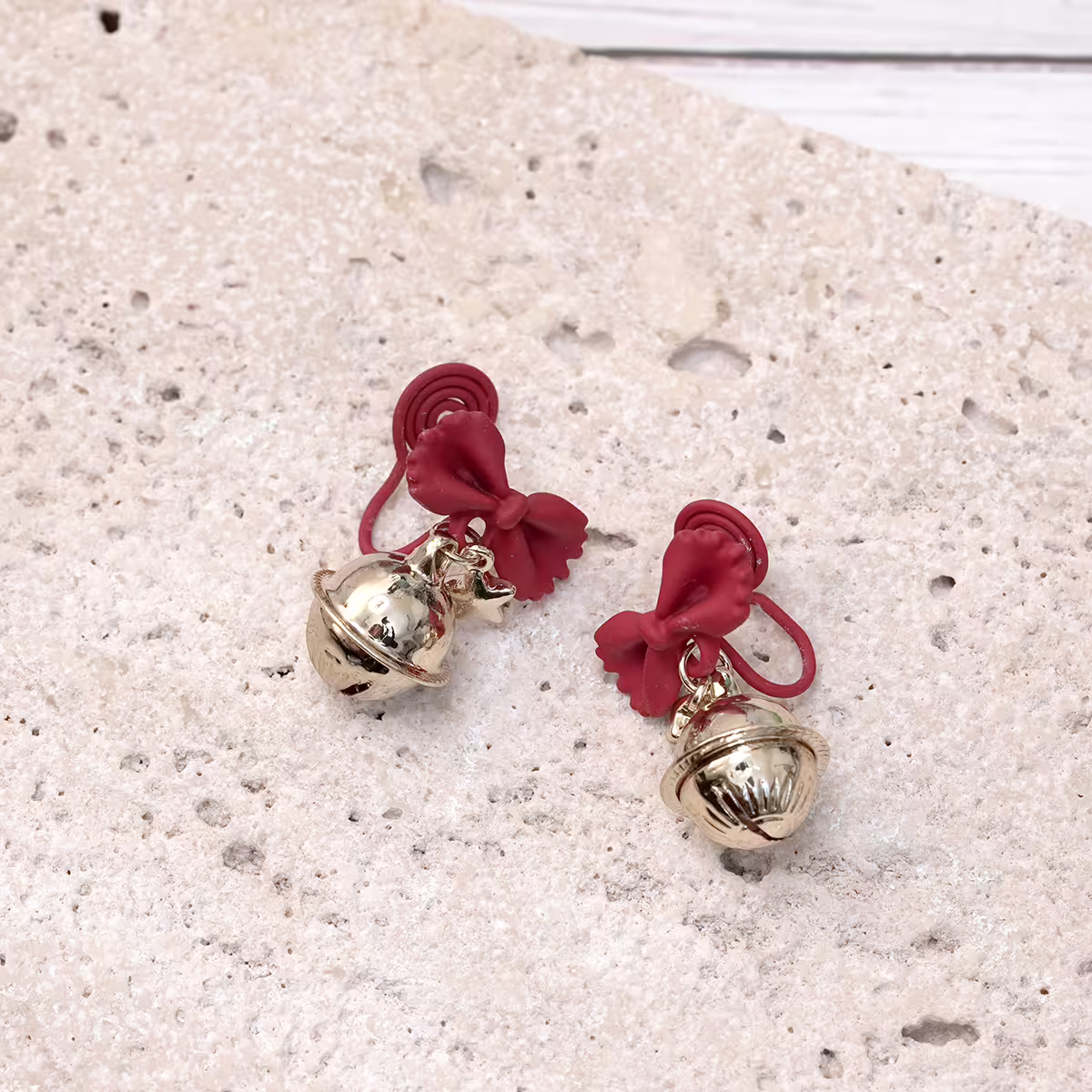 糖果紙領結鈴鐺&times;蚊香盤U型耳夾-第3張