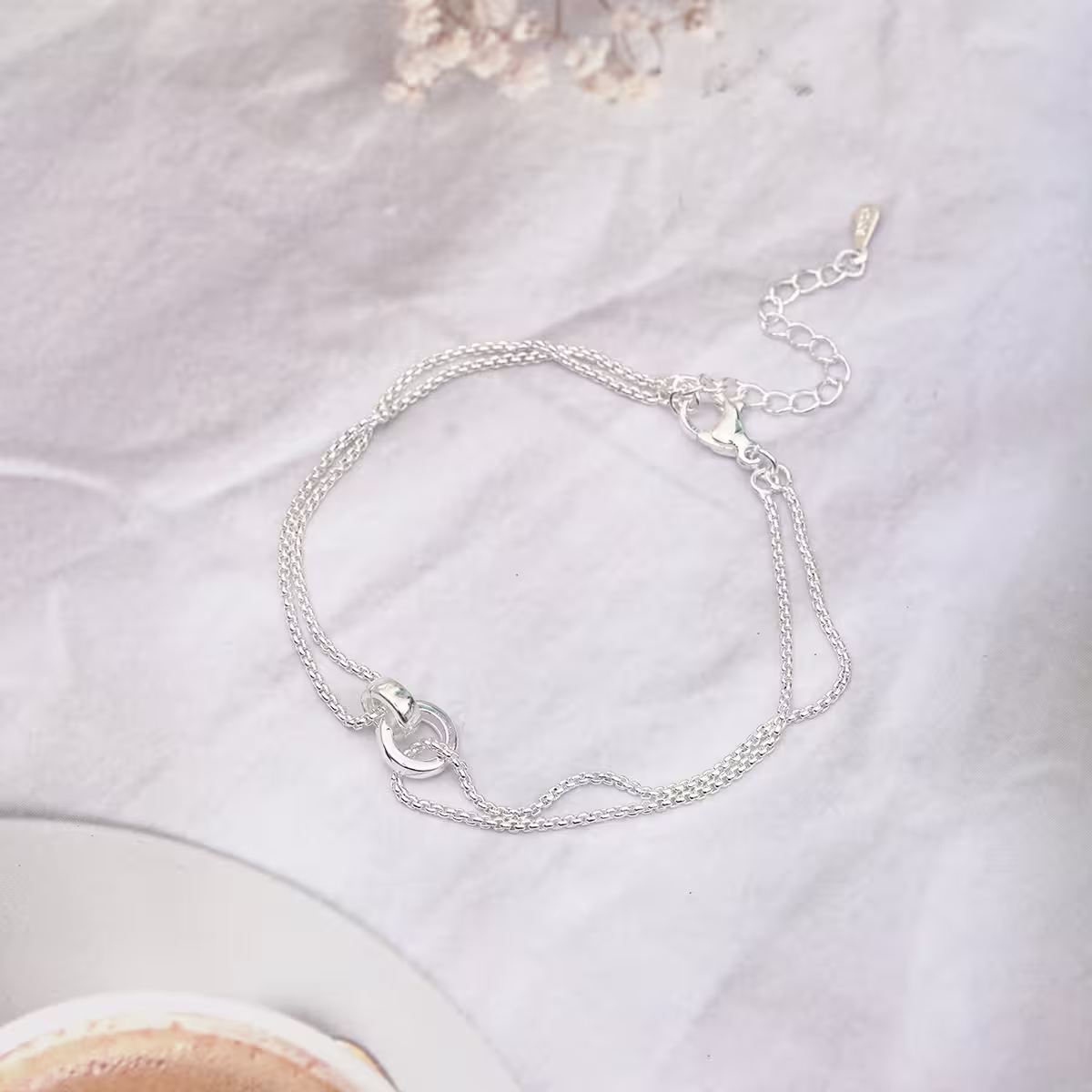 925銀飾&times;圓圈相扣&times;手鍊-第6張