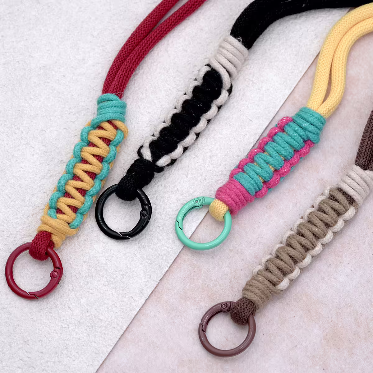 小馬編織&times;手機腕帶掛繩&times;紅色-第6張