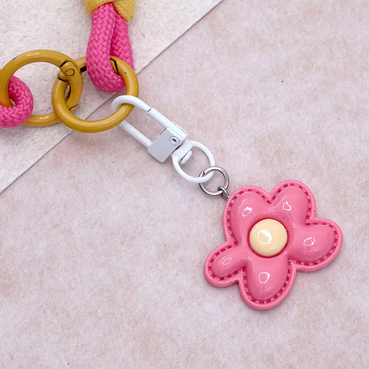 花朵多巴胺&times;手機腕帶掛繩&times;桃紅-第4張