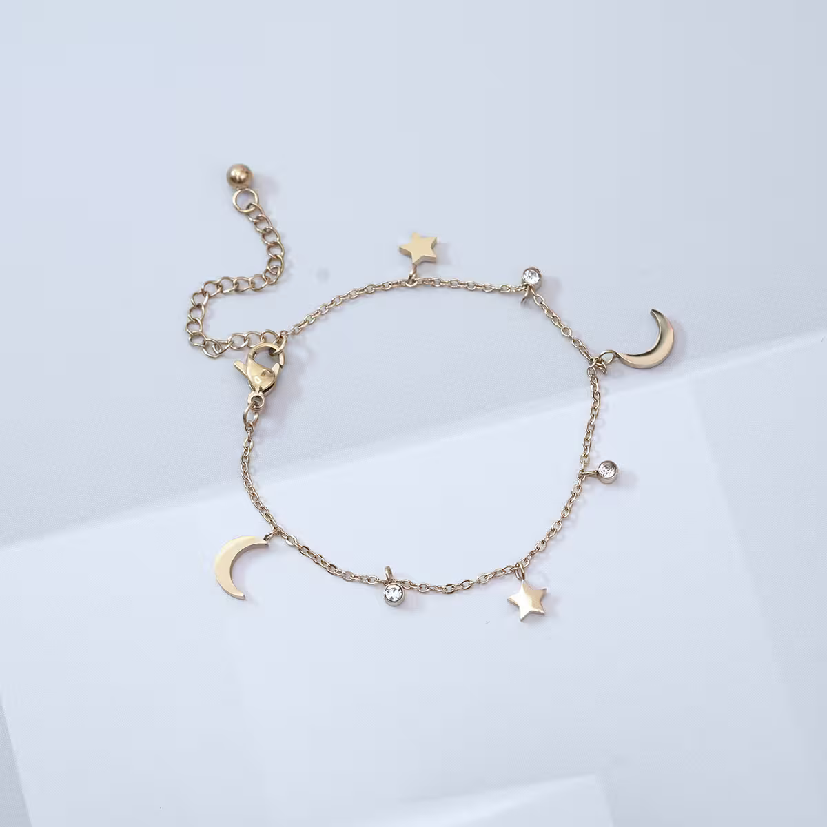 316鋼飾&times;星光月影&times;手鍊&times;金色-第1張