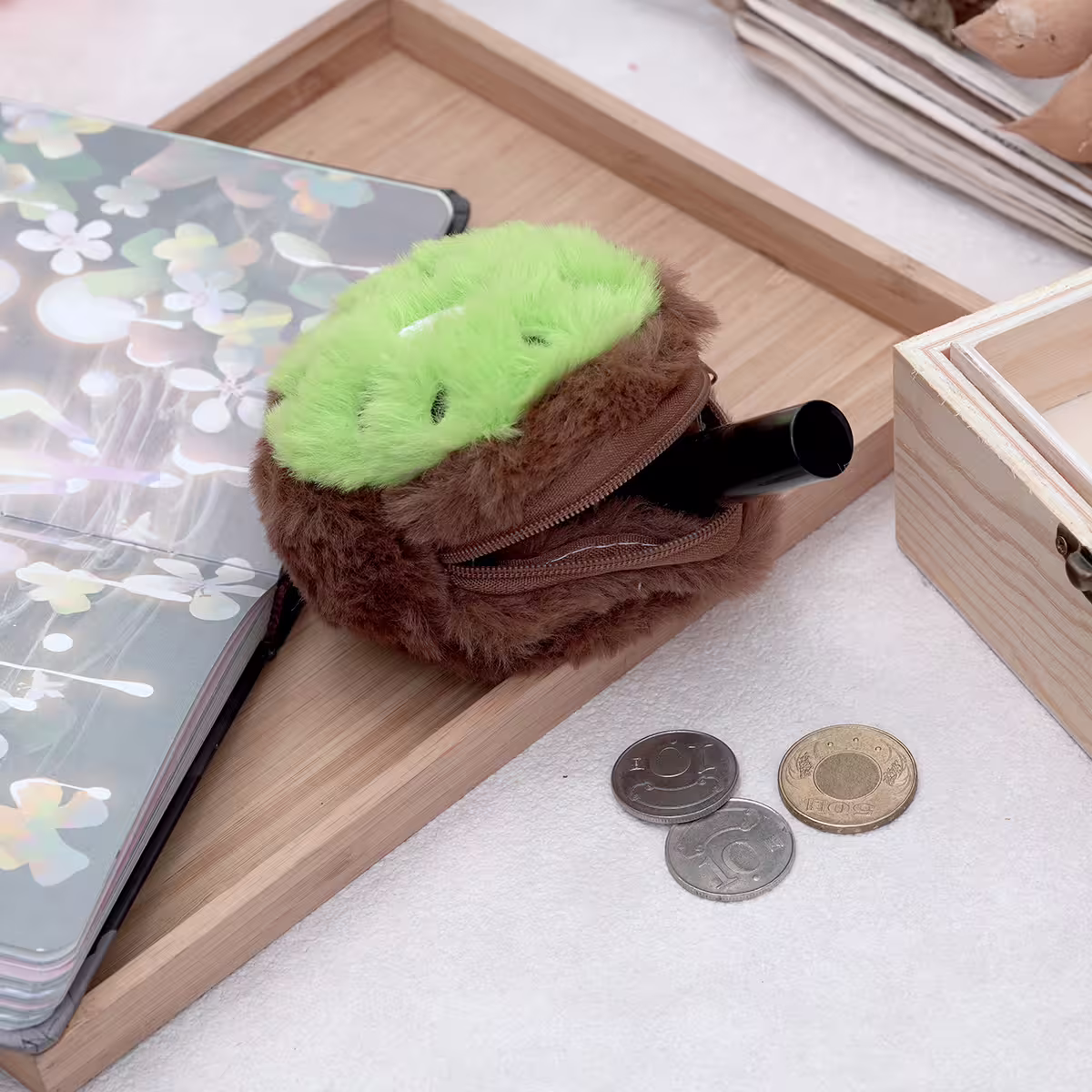 奇異果毛絨絨&times;掛件零錢包-第4張