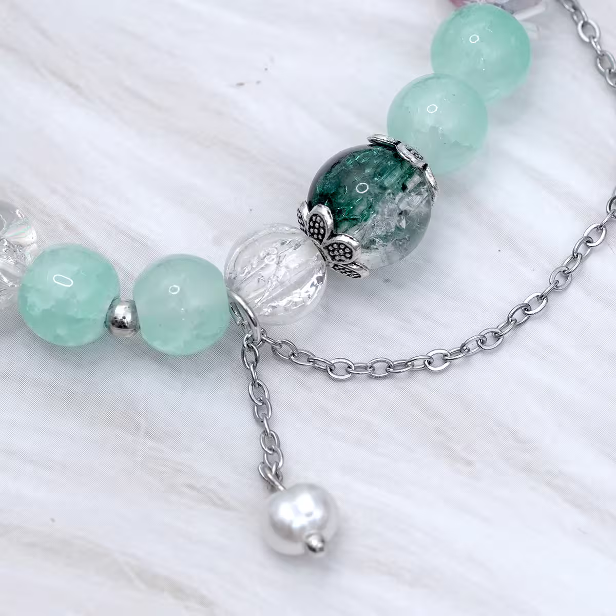 森林冰蝶&times;固定式串珠手鍊-第4張