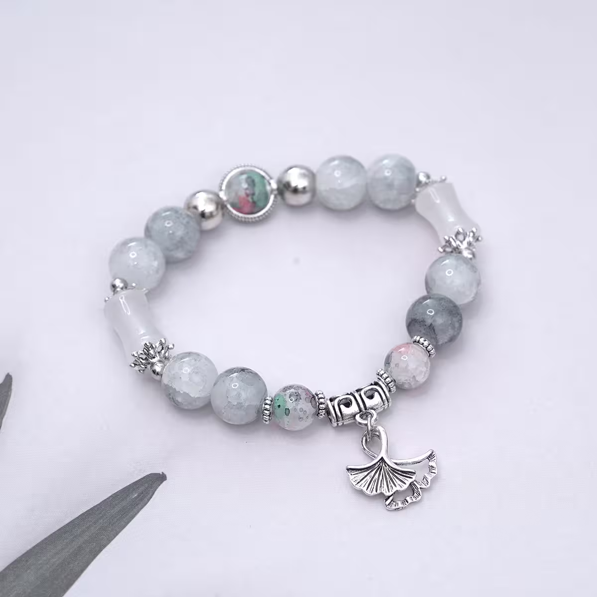 翠竹杏露&times;固定式串珠手鍊-第2張