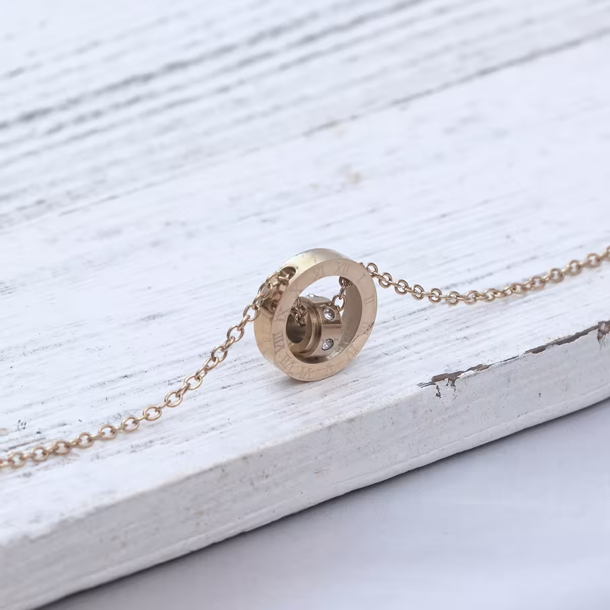 316鋼飾&times;晶鑽羅盤&times;金色-第3張