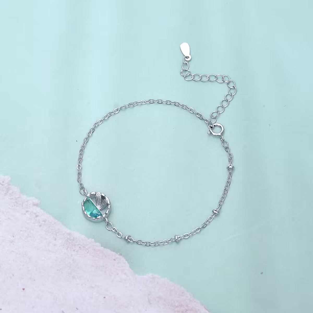 925銀飾&times;魚尾大海&times;手鍊-第1張