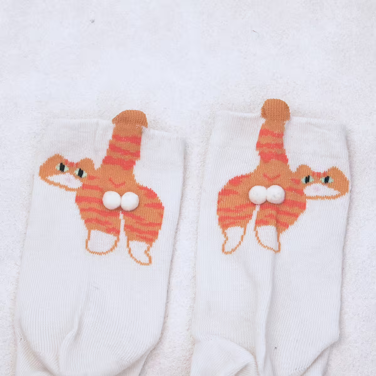 貓蛋蛋&times;中筒襪&times;二雙套件襪子組-第3張