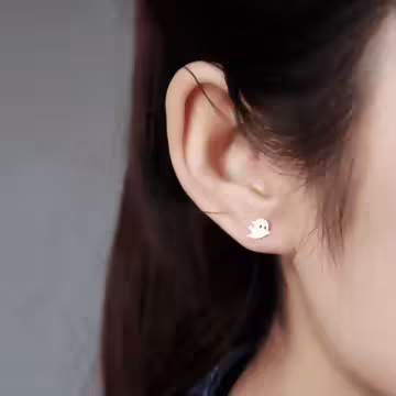 925銀針×不可怕的幽靈×耳針