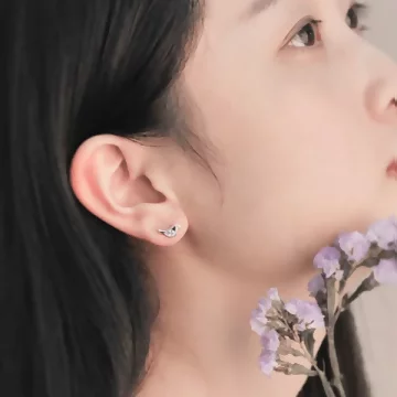 925銀針×晶鑽鳥兒×耳針.avif