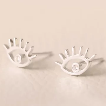 925銀針&times;大眼睛&times;耳針.avif