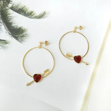 命中紅心&times;吊墜耳環.avif