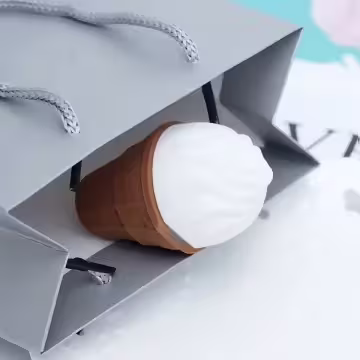 冰淇淋×適用戒指/小耳釘×絨布盒