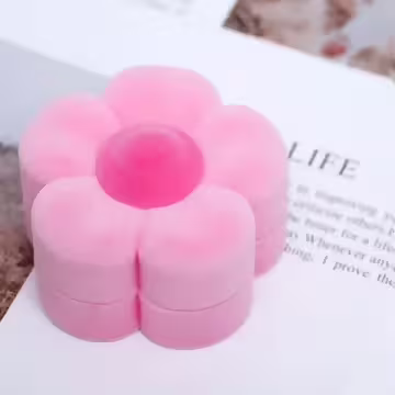 小花朵×適用戒指/小耳釘×絨布盒