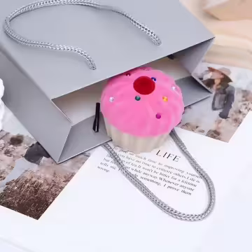 杯子蛋糕×適用戒指/小耳釘×絨布盒