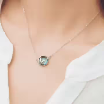 925銀飾×人魚泡泡×鎖骨項鍊