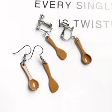 吃飯傢伙×不對稱螺旋耳夾