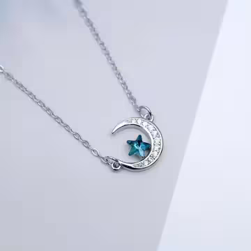 925銀飾×星月同輝×鎖骨項鍊