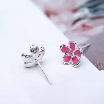 925銀針×桃花開×耳針