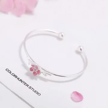 925銀飾×桃花開×開口手環.avif