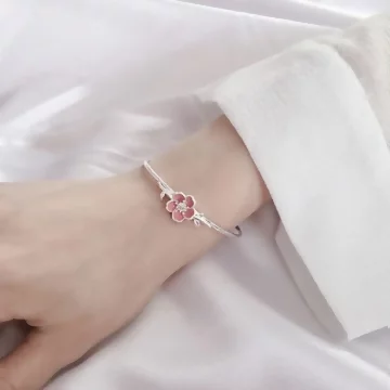 925銀飾×桃花開×開口手環.avif