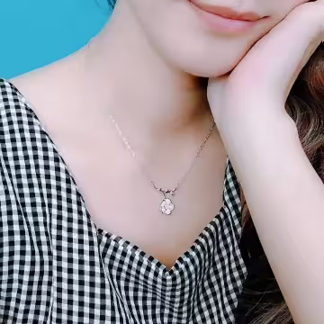 925銀飾×粉櫻之戀×鎖骨項鍊