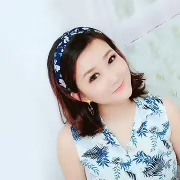 氣質藏藍碎花×扭結髮箍