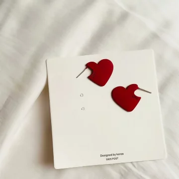 LOVE霧質紅心×耳環.avif