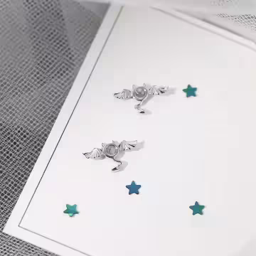 925銀針&times;心中的小惡魔&times;耳針