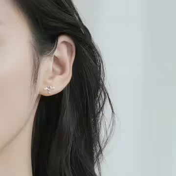 925銀針&times;心中的小惡魔&times;耳針