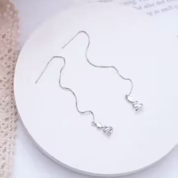 925銀針×流星旋繞×流蘇耳線