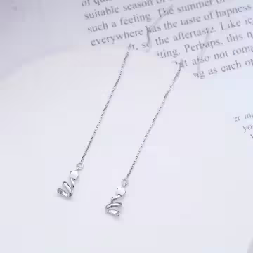 925銀針×流星旋繞×流蘇耳線