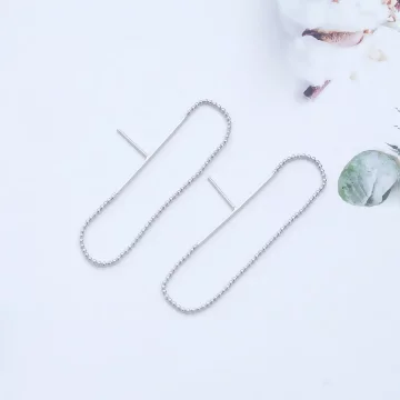 925銀針&times;隨性圓珠鍊條&times;耳針.avif