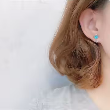 925銀針×開啟夢想的藍鑰匙×耳針