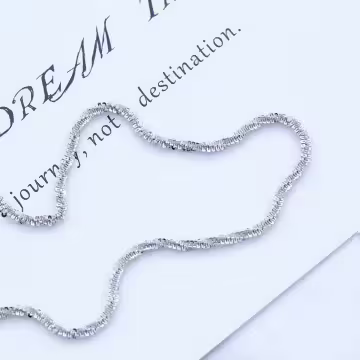 925銀飾×滿天星晶鍊×腳鍊