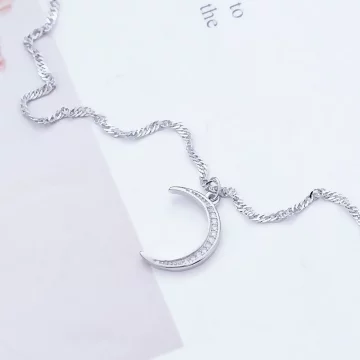 925銀飾×上弦月×腳鍊 .avif