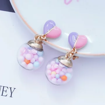 繽樂愛心糖果圓珠×吊墜耳環.avif