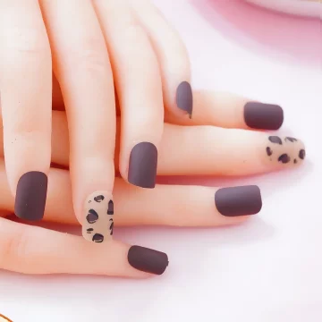 奶茶豹紋棕咖霧面×穿戴式手指甲片×二十四入.avif