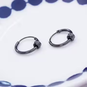 黑槍環穿豆豆×耳扣