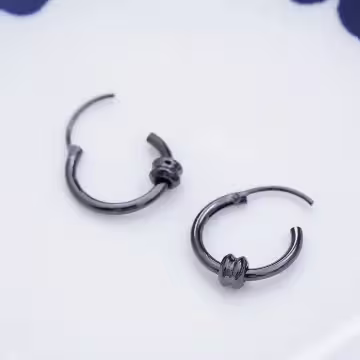 黑槍環穿豆豆×耳扣