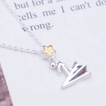 925銀飾×乘著紙飛機去摘星×鎖骨項鍊.avif