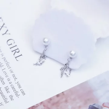 925銀針×小珍珠鍊條×後掛式耳針.avif