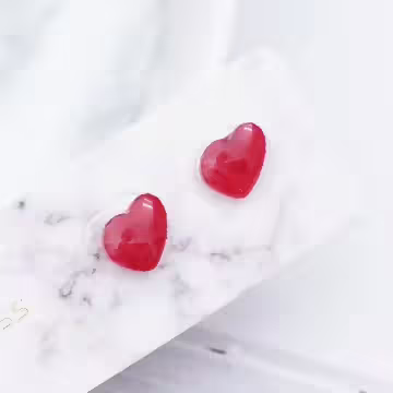 愛的小紅心×磁吸耳夾/裝飾小物