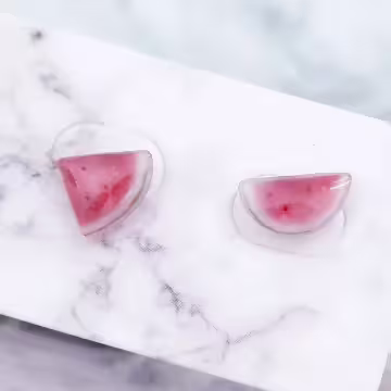 西瓜切片×磁吸耳夾/裝飾小物