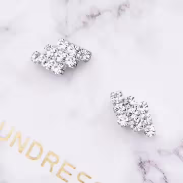 晶鑽三線閃電光×磁吸耳夾/裝飾小物