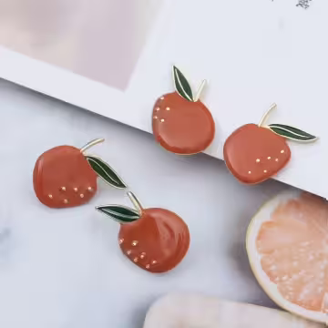 小金桔子×耳環