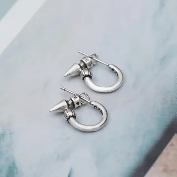 925銀針×子彈C字鉚釘×吊墜耳環.avif