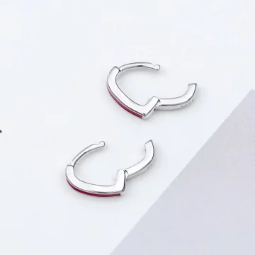 心型簡約紅線×耳扣.avif