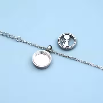 月亮貓咪×薰香釦×手鍊