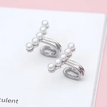 潮珍珠×U型耳骨夾.avif