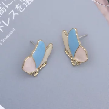 少女藍粉蝴蝶飛×吊墜耳環.avif